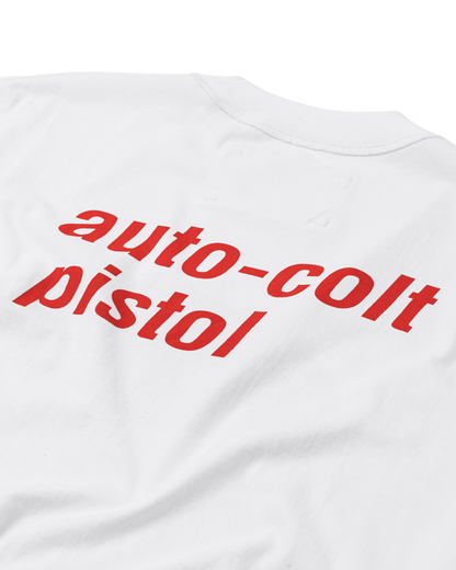 ACP "CYCLONE" WHITE BOXY T-SHIRT