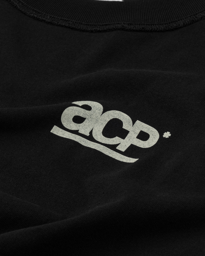 ACP BASIC LOGO BLACK BOXY T-SHIRT