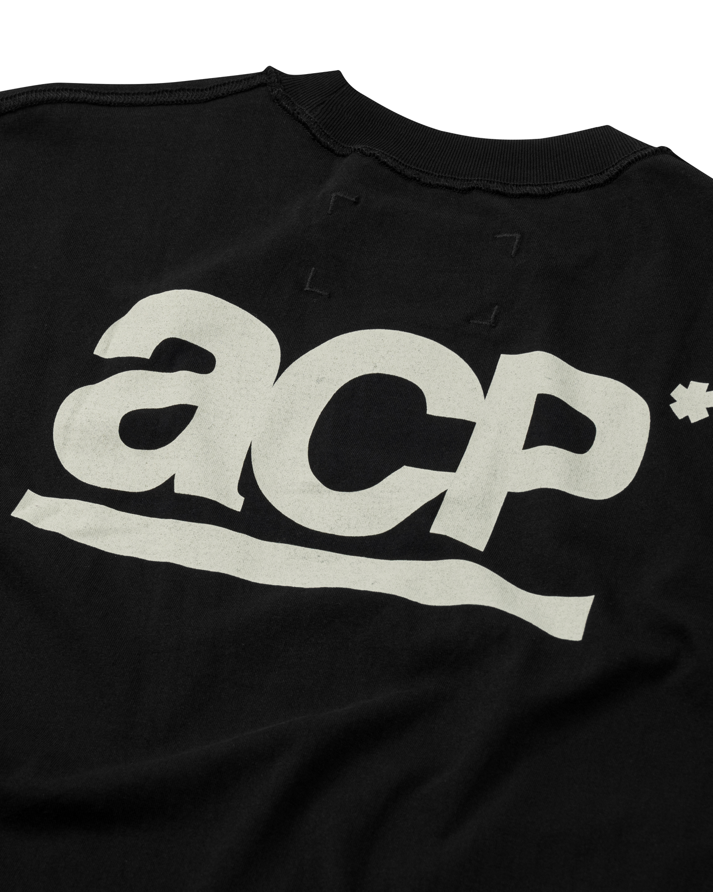 ACP BASIC LOGO BLACK BOXY T-SHIRT
