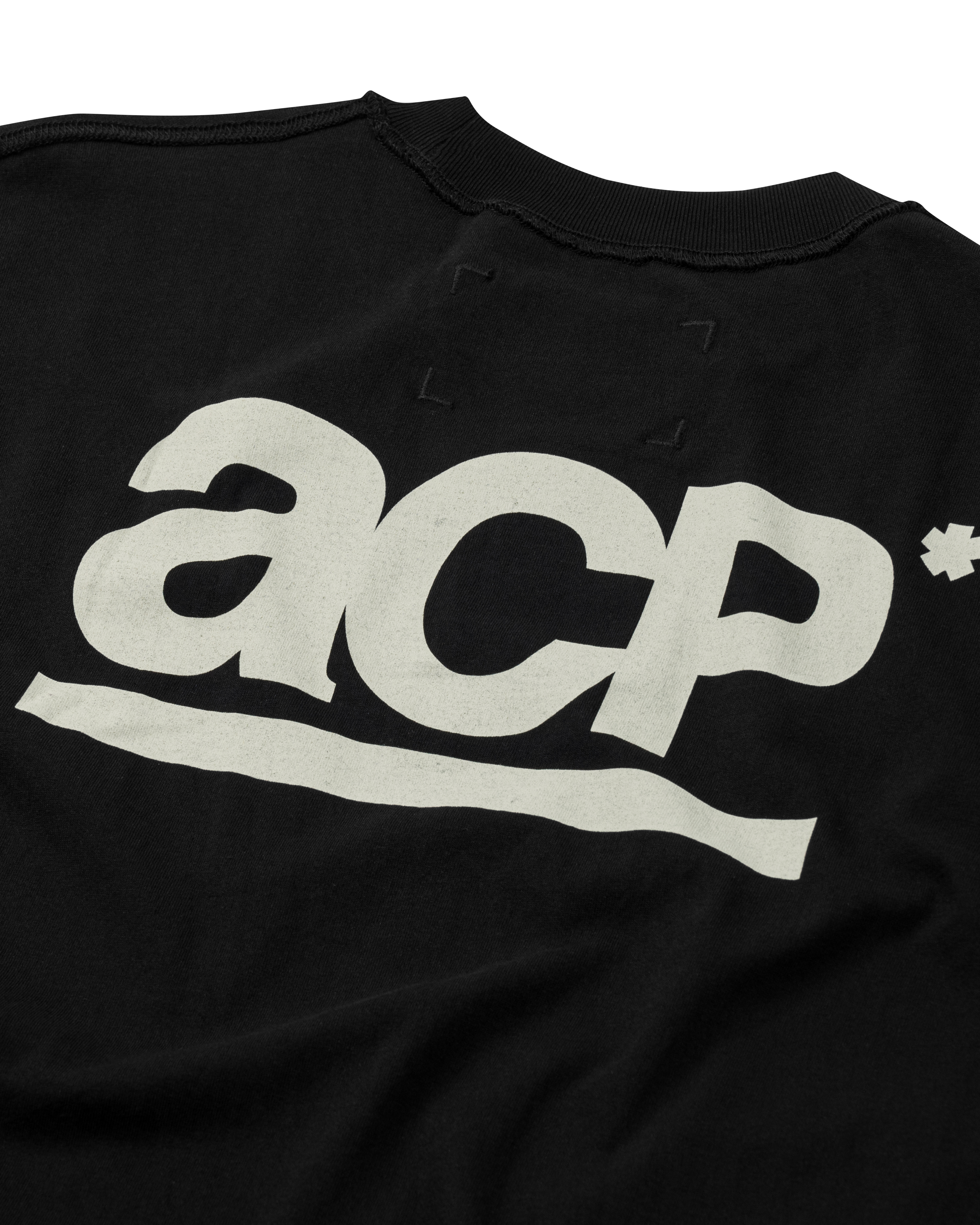 ACP BASIC LOGO BLACK BOXY T-SHIRT