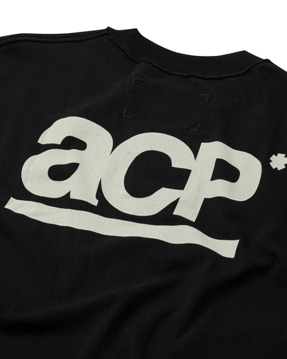 ACP BASIC LOGO BLACK BOXY T-SHIRT