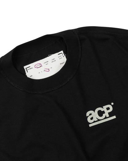 ACP BASIC LOGO BLACK BOXY T-SHIRT