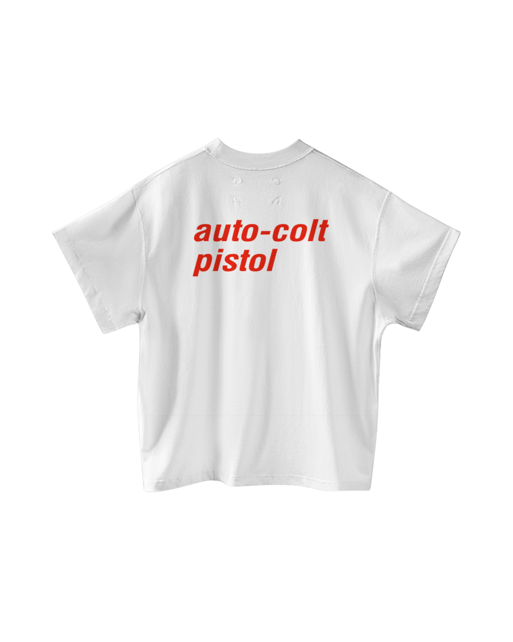 ACP "CYCLONE" WHITE BOXY T-SHIRT