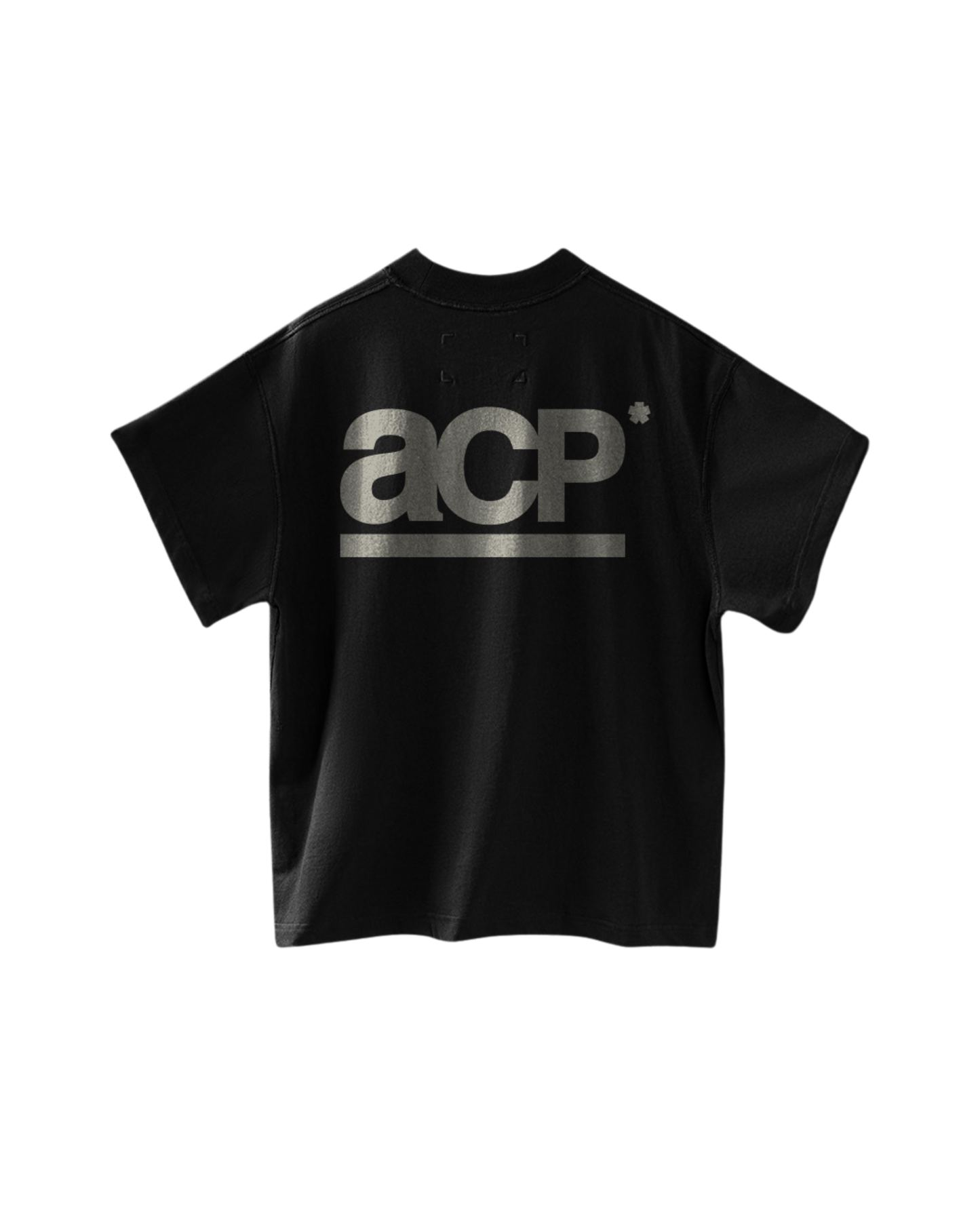 ACP BASIC LOGO BLACK BOXY T-SHIRT