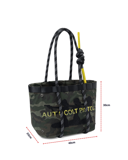 PISTOL HUNTRESS CAMO MODULAR TOTEBAG