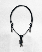 PISTOL RUSTED CHANDERLIER NECKLACE