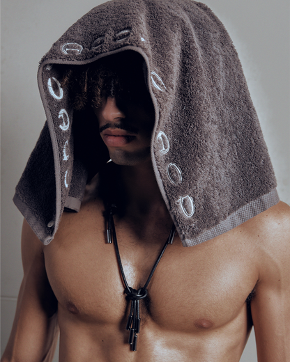 PISTOL ASH GREY TOWEL HEADWEAR