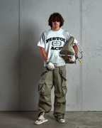 ACP "A COVER PIECE" WHITE BOXY T-SHIRT