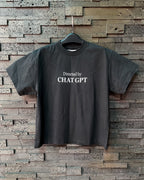 ACP "CHATGPT" BLACK WASHED BOXY T-SHIRT
