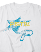 ACP "P*RN ST4R" WHITE BOXY T-SHIRT