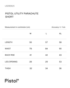 PISTOL ULTILITY PARACHUTE SHORT